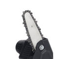 Mini Chainsaw, EU Plug 100 To 240V Lithium Battery Chain Saw Deep Quenching Process for Wood Cutting. 