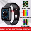 W26+ Smart watch W26+ series 6 CE updated version Smart Watch Series 6 1.75 Inch Full Touch Screen E CG PPG Heart Rate Monitor 100% Original (06 Months Official Warrenty). 