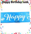 Happy Birthday Sash Party Strap. 