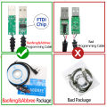 FTDI USB Programming Cable 2 pin For -5R -5RH BF-888S -21 PRO -K5 -K5 Ham. 