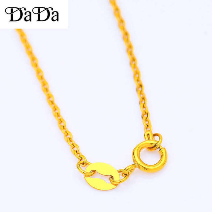 100%25%20Original%2022k%20Saudi%20Gold%20pawnable%20necklace%20womens%20skeleton%20O%20plain%20chain%20accessories%20gift%20for%20women%20-%20Image%206