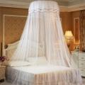 Modern Mosquito Net/ White Net/ Round Mosquito Net For 6*6 Bed. 