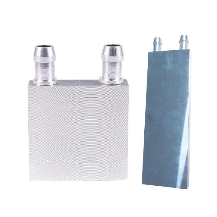(GGBR) 2Pcs CPU Radiator Water Cooling Block Liquid Water Cooler Heat ...