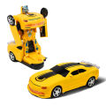 Battery Operated Transformer Racing Car Converting Robot Car. 