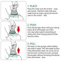 Portable Travel Adults Children 2 Size Choking Rescue Vac Device CPR First Aid Kit Life Choking Device Anti Suffocation Saver. 