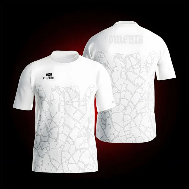 2025%20New%20OMERTA%20Boxing%20Fans%20Summer%203D%20Print%20Breathable%20Jersey%20Men's%20Outdoor%20Sportwear%20Man%20Kids%20Al-Qadsia%20Style%20Football%20Soccer%20T-shirt%20-%20Image%204