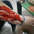 Fake Blood 60ml Halloween Props Makeup. 