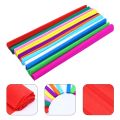 12 Rolls Crepe Paper Wrapping Flowers Papers Packing Colorful Floral Making Gift. 