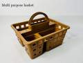 Plastic Soap Plastic Caddies with Handle / Dish Plastic Bathroom Creative Double draining Soap Holder / Plastic Caddies with Handle Shower Caddy Basket Cleaning Utility. 
