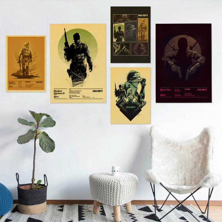 Call of Duty Operators Retro PostersRedeye Poster Printed Sports Car ...