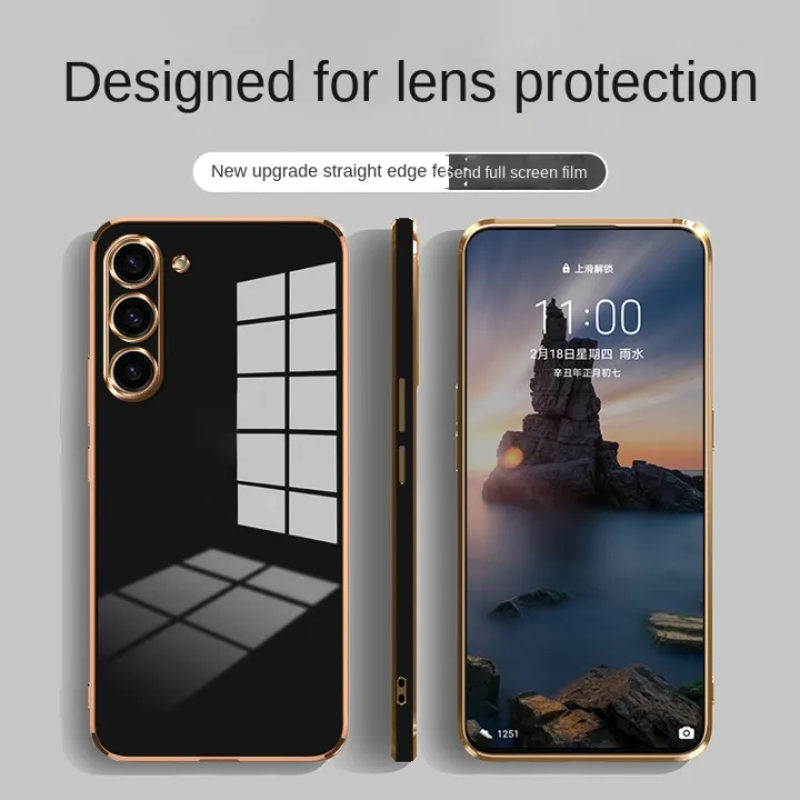 Samsung%20Galaxy%20A25%20A15%205G%20A35%20A55%205G%20Luxury%20Plating%20Straight%20Slim%20Edges%20Protection%20Casing%20Soft%20Silicon%20Back%20Cover%20Case%20-%20Image%202