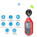 UT363BT Mini LCD Digital Anemometer Handheld Wind Speed Meter Air Velocity Temperature Tester with Blacklight. 