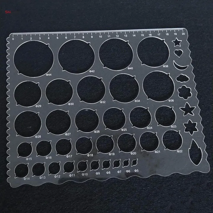 Paper%20Quilling%20Tool%20Circle%20Template%20Ruler%20Stencil%20Drawing%20Stencil%20Different%20Sized%20Flexible%20Drawing%20Templates%20for%20Artists%20for%20DIY%20Paper%20Craft%20-%20Image%202