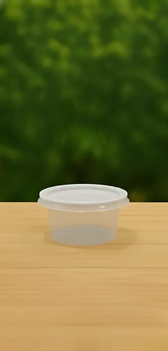 80ml Clear Yogurt Cup with Lid – Pack of 50pcs | Disposable Plastic ...