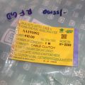 4 StrokeThree wheel new fl clutch cable - yellow label  (THREE WHEEL PARTS). 