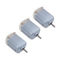 3X DC 1.5V - 3V Mini Electric Motor 18000 RPM, DIY Toy Hobby. 