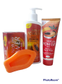 Nature Power Full Set -Nature Power Papaya Soap, Body Lotion, Facial Wash.-Nature Power Papaya Soap Nature Power Body Lotion Nature Power Facial Wash Sat. 