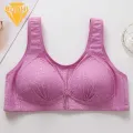 Comfortable Women Bra Stylish Comfortable Women's Jacquard Hollow Sport Bra with Beauty Back Wire Free Push-up Full Cup Perfect for Active Lifestyle Women Bra. 