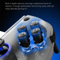 D11 Telescopic Game Controller RGB Phone Gamepad with Turbo/6-Axis Gyro/Vibration for Android IOS Switch Black. 