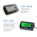 【Miga Plaza】Digital Engine Tach Hour Meter Waterproof Tachometer Gauge Engine RPM LCD Display For Motorcycle Car Boat. 