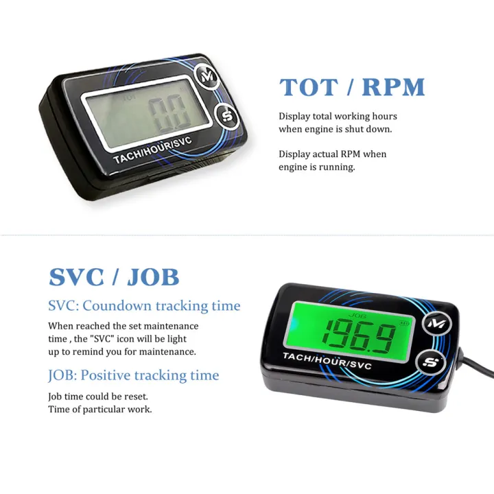 %E3%80%90Miga%20Plaza%E3%80%91Digital%20Engine%20Tach%20Hour%20Meter%20Waterproof%20Tachometer%20Gauge%20Engine%20RPM%20LCD%20Display%20For%20Motorcycle%20Car%20Boat%20-%20Image%202
