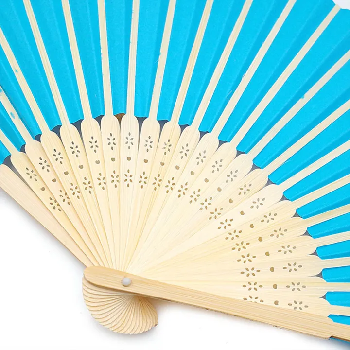 Colorful%20Paper%20Fan%20Handheld%20Foldable%20Children%20Painting%20Fan%20Bridal%20Dancing%20Photographic%20Props%20-%20Image%204