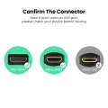 Ugreen Micro HDMI Adapter HD4K Micro Mini HDMI Male to HDMI Female Cable Connector Converter for Raspberry Pi 4 GoPro HDMI Micro. 