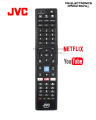 JVC LED Smart TV Remote Controller. 