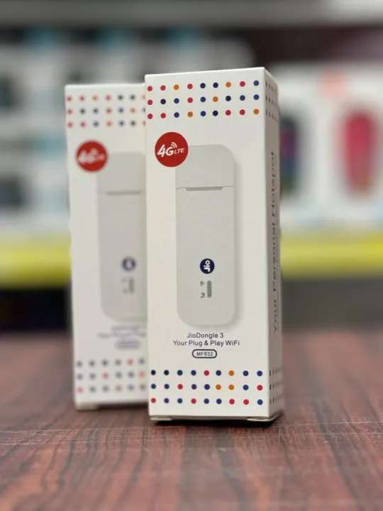 Jio Dongle 3: High-Speed 4G LTE Plug-and-Play WiFi
