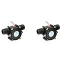2X Micro-Hydro Generator 12V 10W DC Water Flow Generator Turbine Generator Hydroelectric Tap Water Flow Hydraulic DIY. 