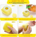 Silicone Soft Bath Shower Brush Body Scrubber with Soap Dispenser Silicone Massage Bath Brush Massage Skin Care Tool for Children Women Men. 