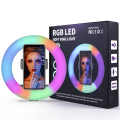 Ring Light with Stand in Tik Tok Users 10 Inch 3 Colour Ring Light + Tri Pod. 