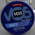 VO5 Extreme Style Matt Clay Sculpted Texture Choppy Matt Finish Hair Cream. 