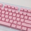 New Ergonomic 104Pcs ABS Universal Mechanical Keyboard Keycaps Blank Keycaps for Cherry MX Keyboard Replacement Backlit Key Cap. 