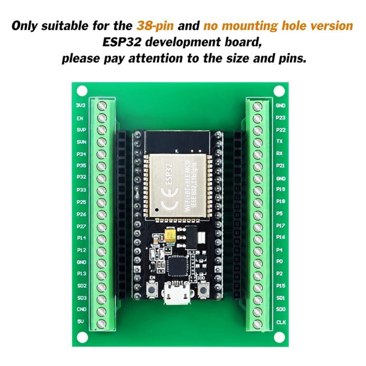for%20arduino%20development%20board-2%20x%20ESP32%20Breakout%20Board-Green%20-%20Image%204
