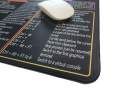 Linux Commands Line Mouse Pad Rubber Keyboard Mouse Carpet Anti-slip Gamer Mouse Mat Laptop Mousepads With Black Stitched Edge. 