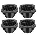 NXFDSIOZ 4X 42mm Car Air Parking Heater Duct Pipe Connector Warm Air Vent Outlet for Propex. 