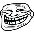 【BestGO】Troll Face Funny Cartoon Tet Stickers Bathroom Decoration Accessories 4WS-0068. 