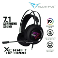 Alcatroz X-Craft HP-3 Pro (7.1 Surround) Gaming Headphone with Mic for PC. 