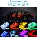 【36 RC】 Car Neon Led Interior Backlight Ambient Lighting With Lighter Decorative Accessories. 