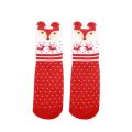 New Christmas Warm Socks New Year Women Red Socks Japanese Cotton Socks Three-dimensional Cartoon Elk Bear Fox Lady Socks. 