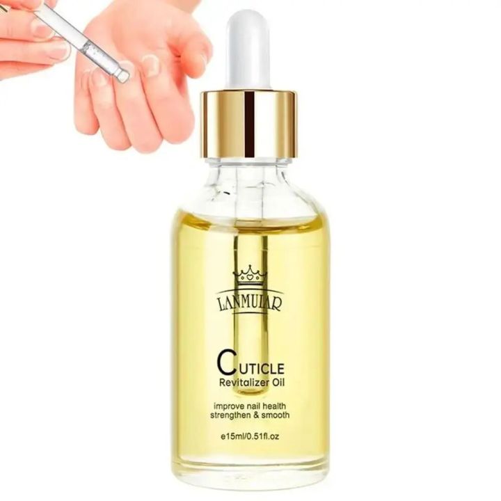 NANAKOR Professional Nail Treatments Hardener Liquid Manicure Nail Care Cuticle Oil For Nails 15ml Nails Oil For Thin Damaged Nails