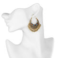 【ThinkWay】Retro Bohemian Style Tassel Indian Earrings For Women Orecchini Jewelry Gypsy Ladies Jhumka Earrings Anniversary. 