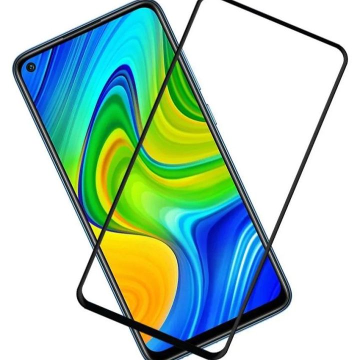 Redmi Note 9 (black) Super-D Tempered Glass
