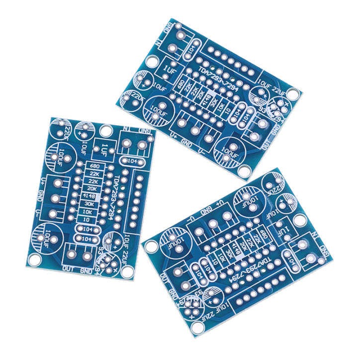 3 Pcs TDA7293/TDA7294 Mono Channel Amplifier Board Circuit PCB Bare Board Cologo