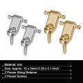 2 Electric Guitar String Clasps String Holders For Fenders Strat Tele St Tl. 
