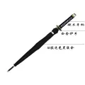 Black Katana Umbrella For Men Samurai Gift Umbrella For Rain And Sun Large Guarda Chuva Apparel Accessories. 