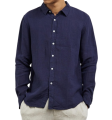 Men 's Long Sleeve Shirts Casual Blue Ash Green Black. 