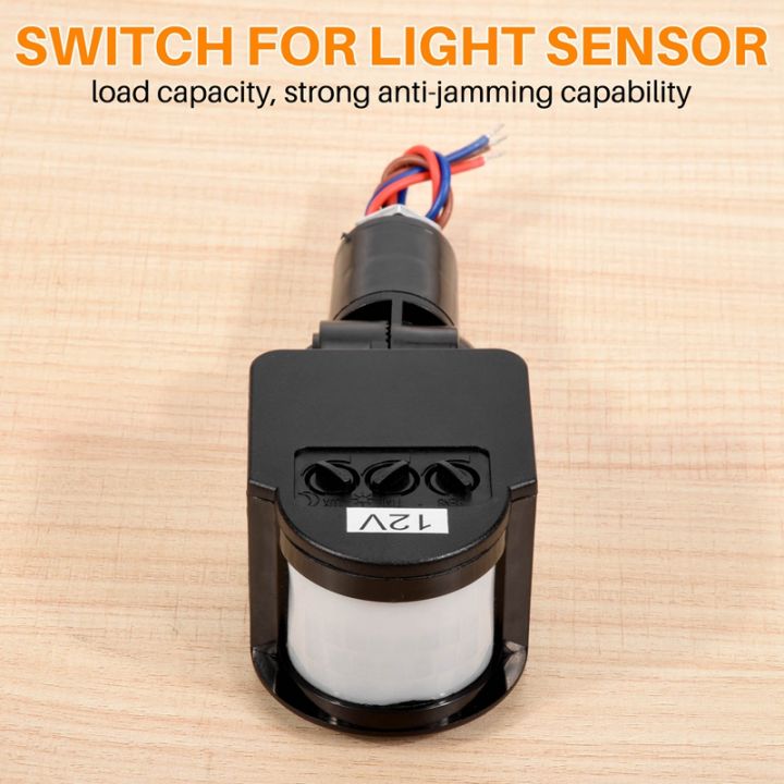 %E3%80%90Fast-selling%E3%80%91%20Outdoor%2012V%20Automatic%20Infrared%20PIR%20Motion%20Sensor%20Switch%20for%20LED%20Light,%20Black%20-%20Image%204