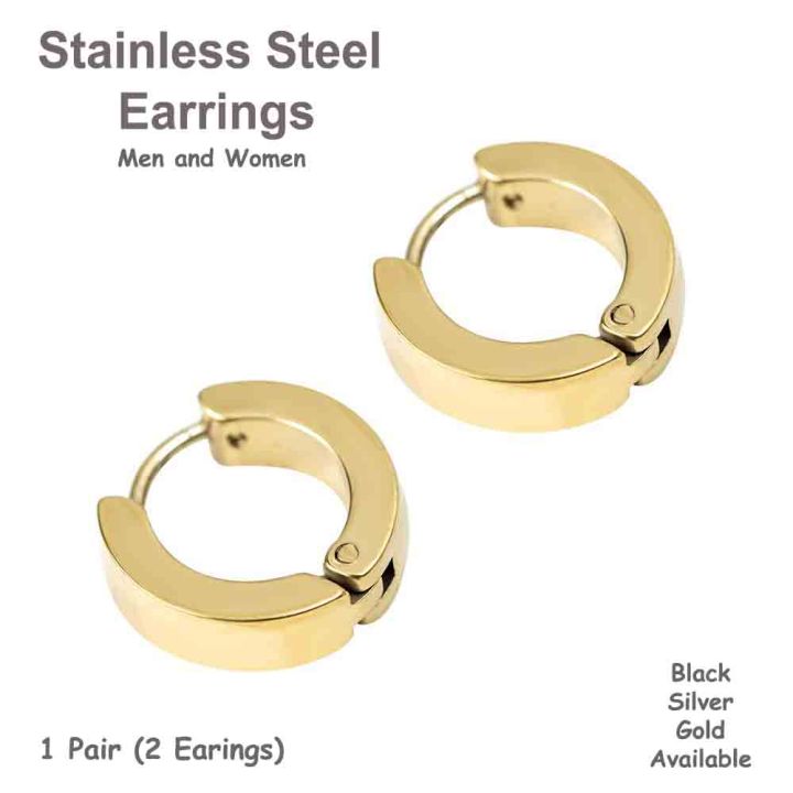 Stainless%20Steel%20Gypsy%20Hook%20Earrings%20For%20Women%20-%20Image%203